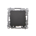 SIMON 54 ЛЕСТНИЧНЫЙ ВЫКЛЮЧАТЕЛЬ, МАТОВЫЙ ЧЕРНЫЙ