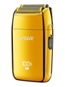 Бритва мужская - бритва VGR V-399 Gold Edition - 2 головки