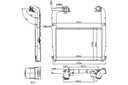 NISSENS INTERCOOLER SCANIA G R DC13.05-DC13.147 04 Výrobca dielov Nissens