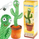 КАКТУС ПОЕТ ТАНЕЦ СВЕТОДИОД ПОВТОРЯЕТ ИГРУШКУ ВЕСЕЛУЮ ВЕЧЕРИНКУ СВЕТЯЩУЮСЯ