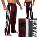 Мужские брюки для кикбоксинга Extreme Hobby Havoc, красные, размер M