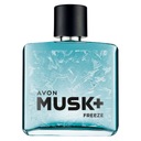 AVON MUSK+ FREEZE WODA TOALETOWA 75 ML