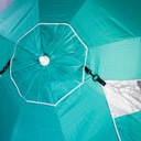 Зонт/пляжная палатка 2-в-1 с вентиляцией 2 м, UPF50+