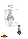 NRF 725203 TERMOSTAT, MATERIAL DE REFRIGERACIÓN 