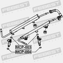 ANILLO COMPACTADOR BOQUILLA COMBUSTIBLES FEBEST MCP-003 