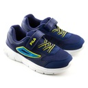 Topánky FILA detské športové ľahké na suchý zips do školy pohodlné r 34 Dominujúca farba modrá