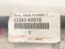 TOYOTA YARIS P21 УЩІЛЬНЮВАЧ КАПОТУ DO GORNEJ ЗАПЧАСТИНИ КАПОТУ 53383K0010.  фото 9