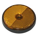 REFLECTIVE 59мм круглый желтый fi59 с винтом
