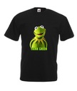 S МУЖСКАЯ ФУТБОЛКА KERMIT FROG MUPPET УЗОРЫ