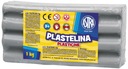 Plastelina popielata 1 kg 303111023, Astra