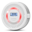 ДЕТЕКТОР: ДАТЧИК УГАРНОГО ГАЗА, CO2 И ДЫМОВОГО ГАЗА, СИГНАЛИЗАЦИЯ 90 ДБ, 3x AA, ЖК-дисплей