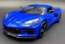 Chevrolet Corvette C8 2020 в масштабе 1 24 Motormax 79360