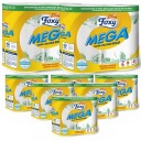 FOXY Бумажные кухонные полотенца MEGA LONG ROLLERS 2 шт. х 8 упаковок