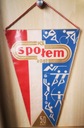 Proporczyk klub Sportowy Społem Łódź 1977