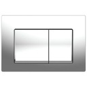 ХРОМИРОВАННАЯ КНОПКА ДЛЯ УНИТАЗА ДЛЯ КНОПКИ ДВОЙНОГО Смыва GEBERIT SIGMA DELTA