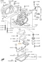 FILTRO CAJAS DE TRANSMISIÓN MAZDA FN0121500A ORIGINAL 