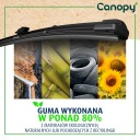 ДВІРНИК ДВІРНИКИ CANOPY BEZPRZEGUBOWE 525MM (1 SZT.) ПЕРІД ZE SPOJLEREM  (18896971193) фото min 11