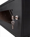 NEKU Szafa wisząca RACK 19'' 4U 450mm czarna BOX