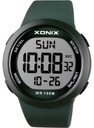 Damski Zegarek XONIX Duży Sportowy Wodoszczelny Materiał koperty tworzywo sztuczne