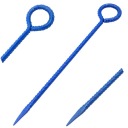 ШТЫРЬ ДЛЯ ПАЛАТКИ, СЕЛЕДЬ, 12Х450, ТОЛЩИНА, 45СМ