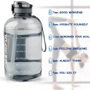 Шейкери, Пляшки З Водою 3000 Ml Сірий Пляшка 3L
