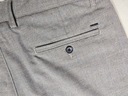 TOP SECRET kockované nohavice sivé casual W33 86cm Zapínanie zips