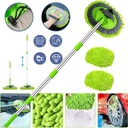 ШВАБРА ДЛЯ МОЙКИ АВТОМОБИЛЯ С ДЛИННОЙ РУЧКОЙ И МИКРОФИБРОВОЙ, ТЕЛЕСКОПИЧЕСКАЯ 54-110СМ