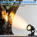 ФАРА LED (СВІТЛОДІОД) Z ФІШКА IP65 10W КАБЕЛЬ 1,5 M ХОЛОДНА BIEL 3000K  (18833100489) фото min 5