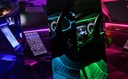 ВОЛОКОННО-ОПТИЧЕСКИЙ КОМПЛЕКТ ДЛЯ АВТОМОБИЛЕЙ AMBIENT RGB Гаджеты 7 м 6 в 1 ПРИкуриватель + ПРИЛОЖЕНИЕ