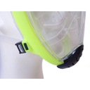 Celotvárová potápačská maska s Fajkou ACRA - Veľkosť S Žltá EAN (GTIN) 8595042723373
