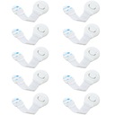 ZABEZPIECZENIA ZAMKNIĘCIA DO SZAFEK MEBLI BLOKADA PRZED DZIEĆMI 10 SZT