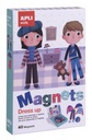 Magnetická skladačka Apli Kids - Obliekačky Šírka produktu 30.5 cm