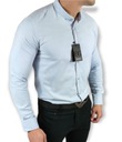 Slim fit košeľa so stojačikom modrá EGO01 - XL