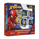 Игра 2в1 Китайская + Змеи и лестницы Человек-Паук
