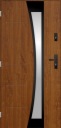 ВНЕШНИЕ ДВЕРИ ИЗ ПОЛЬСКОЙ INOX NWIS ЧЕРНЫЕ 72MM 100