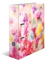 A4 Cardboard Binder Spring Flowers 7 см