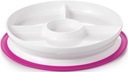 Оксо -тарелка с силиконовой всасывающей чашкой разделена