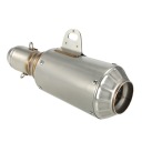51 MM UNIVERSAL МОТОЦИКЛ ATV LUKIER СТАЛЬ НЕРЖАВЕЮЩИЙ ГЛУШИТЕЛЬ ТРУБ F5  фото 6