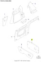 ЗАКІНЧЕННЯ - ЗАДНІ ДВЕРІ FORD FIESTA 1989-1996 OE 1017695  (16390635564) фото min 6