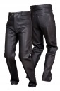 Простые кожаные брюки Чоппер SSM004