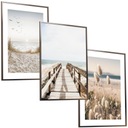 30x40 КОМПЛЕКТ РАМКИ КАРТИНЫ ПОСТЕРЫ РАМКА ПАМПАС ТРАВА ПЛЯЖ ПРИРОДА БОХО