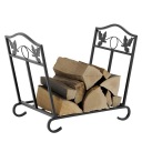 МЕТАЛЛИЧЕСКАЯ ПОДСТАВКА КОРЗИНА ДЛЯ КАМИНА ДРОВА