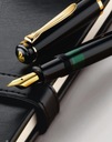 Перьевая ручка Classic M200, поршневая F Черная, в премиум-подарок от PELIKAN