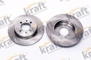 2 X KRAFT 6055000 DISQUE DE FREIN RENAULT LAGUNA photo 1 - milautoparts-fr.ukrlive.com