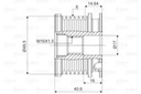 EMBRAGUE ALTERNADOR VW AUDI 