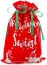 РОЖДЕСТВЕНСКИЙ ПОДАРОЧНЫЙ СУМОК ПОДАРОЧНЫЙ СУМОК 30x45