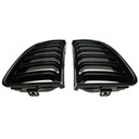 REJILLAS REJILLA DE RADIADOR NEGRO LUSTRE BMW E90 E91 04-07 BERLINA 