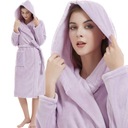 БАЛАНДОВЫЙ ХАЛАТ ИЗ МИКРОФИБРЫ С КАПЮШОНОМ L/XL CARLO