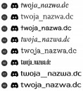 НАКЛЕЙКА WLEPKA NAZWA UZYTKOWNIKA DISCORD 15CM BIALY, ВЕЛИКИЙ ВИБІР FONTOW  (18786114713) фото min 10