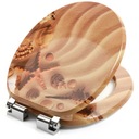 СИДЕНЬЕ ДЛЯ УНИТАЗА МЕДЛЕННО ЗАКРЫВАЮЩЕЕСЯ МДФ UNI